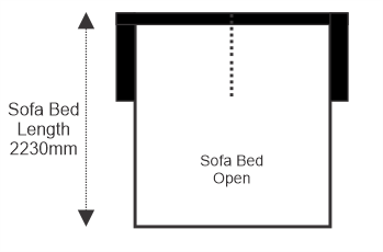 Open Sofa Bed